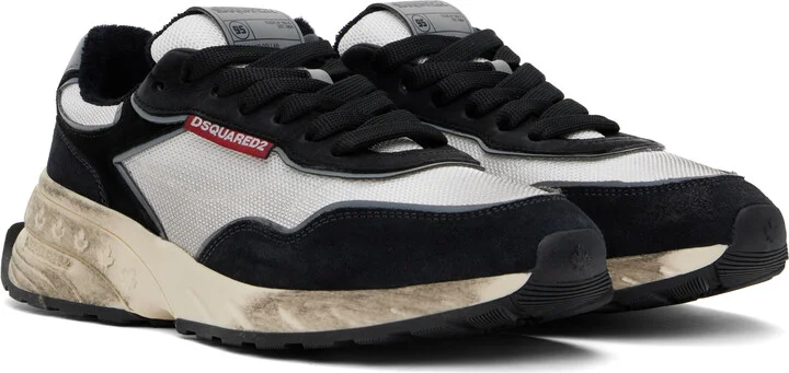 Dsquared2 Black Sprinter Sneakers - Image 4