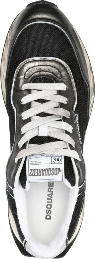 DSQUARED2 Black 'Sprinters' Sneakers - Image 2