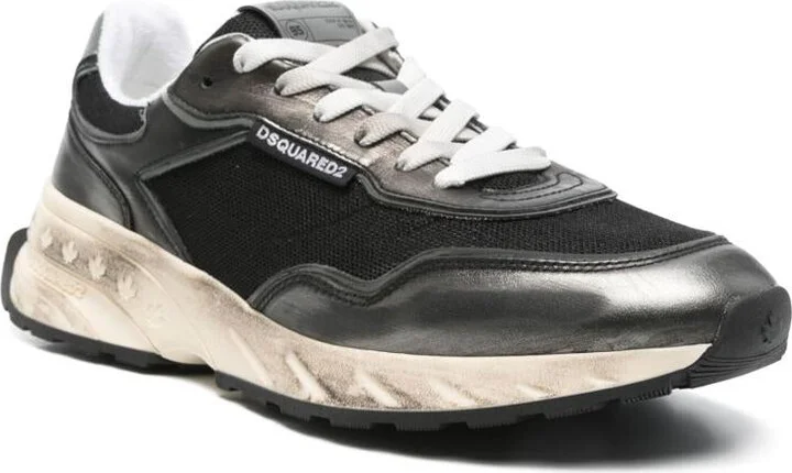 DSQUARED2 Black 'Sprinters' Sneakers - Image 3