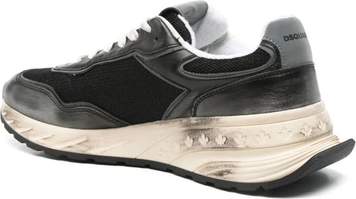 DSQUARED2 Black 'Sprinters' Sneakers - Image 4