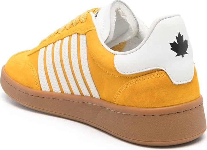 DSQUARED2 Boxer Leather Sneakers - Image 3