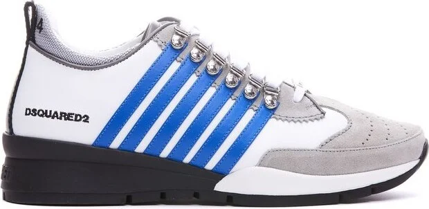 Dsquared2 Boxer Striped Lace-Up Sneakers