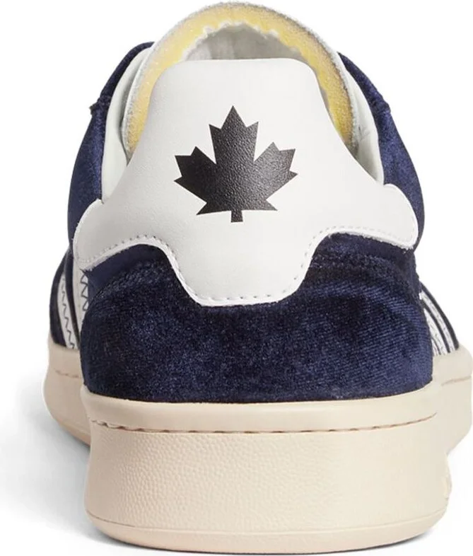 DSQUARED2 Boxer Velvet Low-Top Sneakers - Image 3