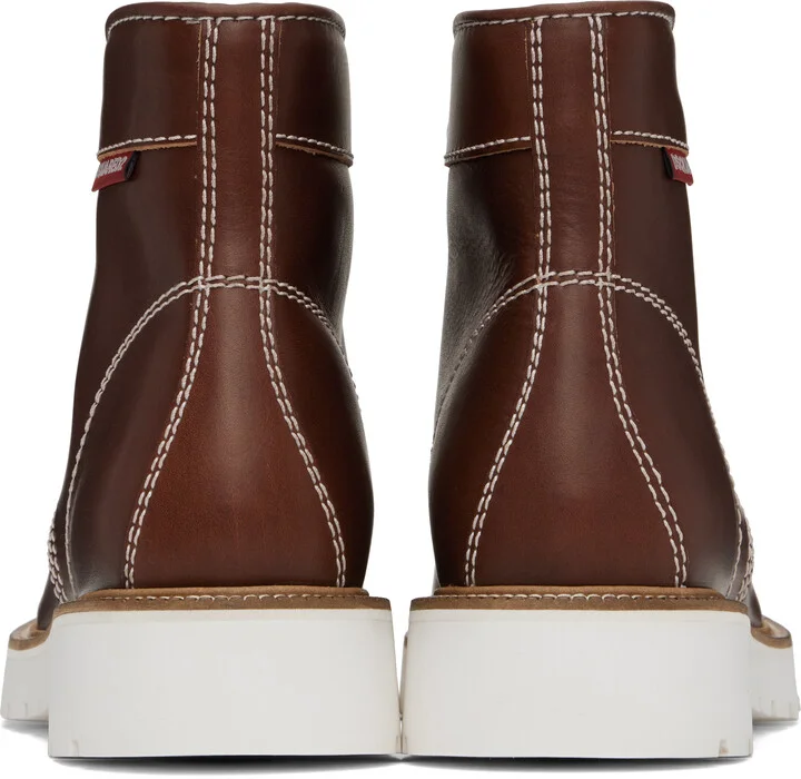 Dsquared2 Brown Explorer Ankle Boots - Image 2