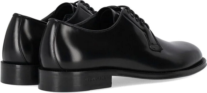 DSQUARED2 D2 Classic Black Derby Shoe - Image 4