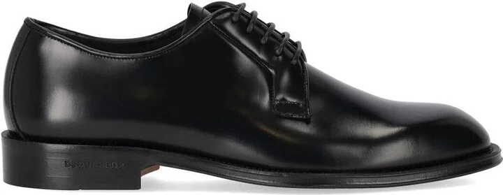DSQUARED2 D2 Classic Black Derby Shoe