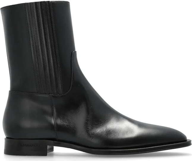 Dsquared2 D2 Classic Flat Ankle Boots