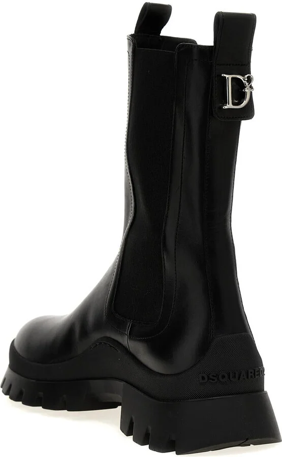 DSQUARED2 'D2 Statement' Ankle Boots - Image 2