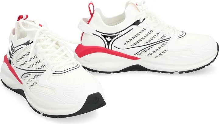 DSQUARED2 Dash Fabric Low-Top Sneakers - Image 3