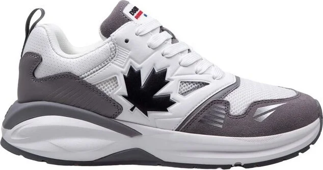 Dsquared2 Dash Maple Leaf Quilted Sneakers