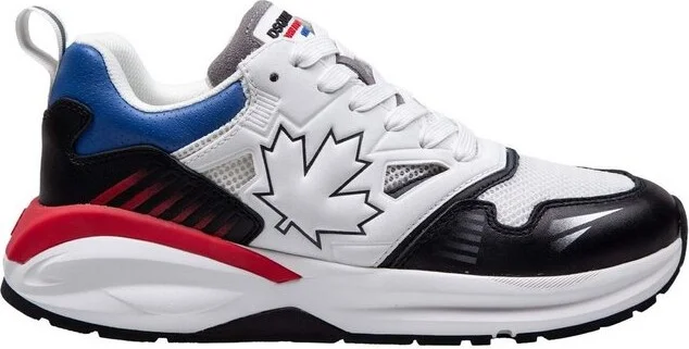 Dsquared2 Dash Maple Leaf Quilted Sneakers
