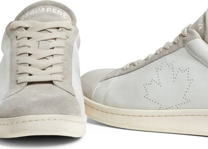 DSQUARED2 Dirty Maple Leaf Boxer Sneakers - Image 4