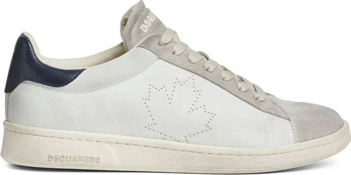 DSQUARED2 Dirty Maple Leaf Boxer Sneakers