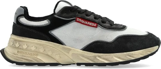 Dsquared2 Distressed Low-Top Sneakers