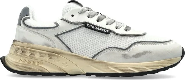 Dsquared2 Distressed Low-Top Sneakers