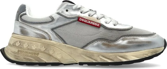 Dsquared2 Distressed Low-Top Sneakers