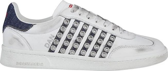 Dsquared2 Eyelet-Detailed Boxer Sneakers