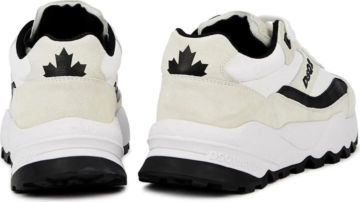 DSQUARED2 Free Panelled Leather Sneakers - Image 3