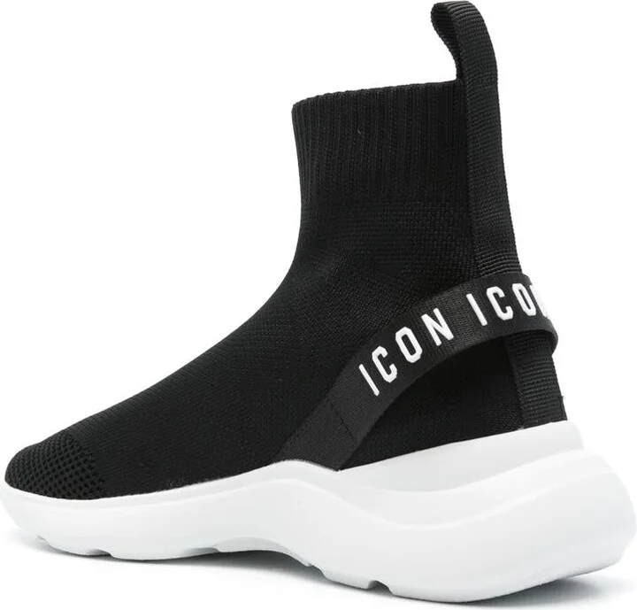 DSQUARED2 Icon Fly High-Top Sneakers - Image 3
