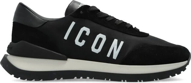 Dsquared2 Icon Logo Printed Low-Top Sneakers