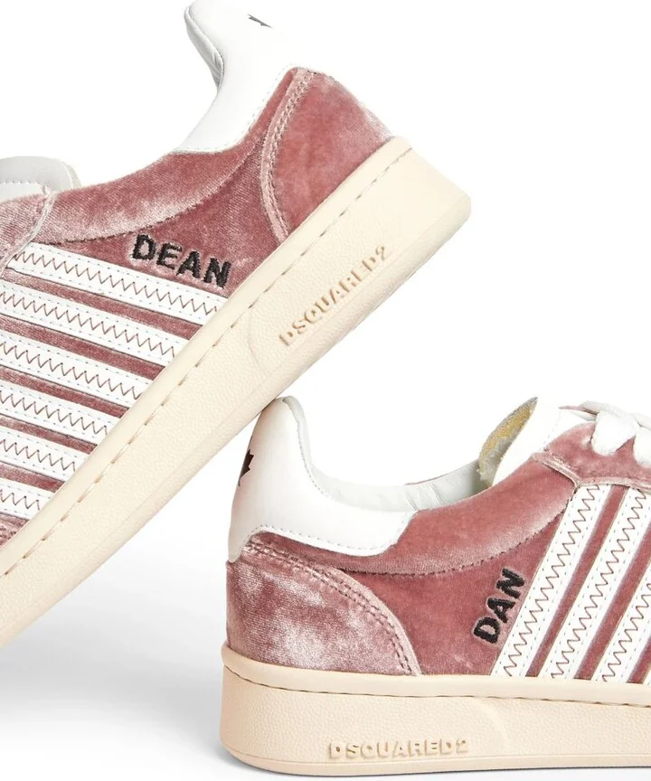 DSQUARED2 Lace-Up Low-Top Sneakers - Image 4