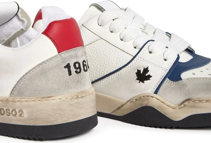 DSQUARED2 Lace-Up Low Top Sneakers - Image 3