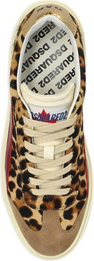 DSQUARED2 Lace-Up Low Top Sneakers - Image 4
