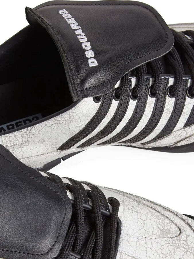DSQUARED2 Lace-Up Low Top Sneakers - Image 4