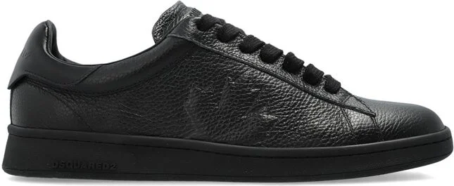 Dsquared2 Leaf Printed Low-Top Sneakers