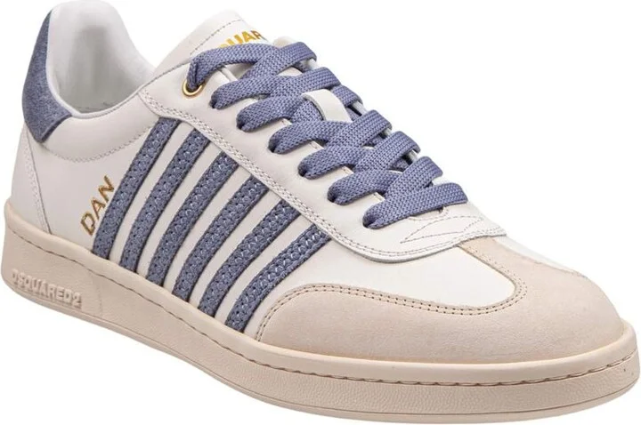 DSQUARED2 Leather And Suede Sneakers - Image 2