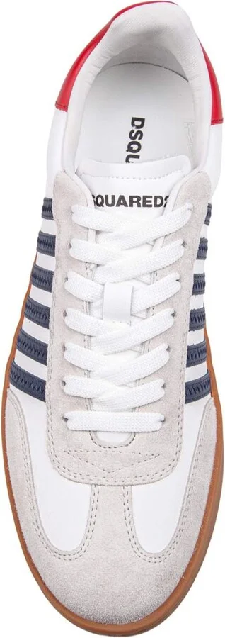 DSQUARED2 Leather And Suede Sneakers - Image 3