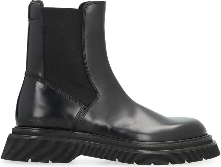 DSQUARED2 Leather Chelsea Boots - Image 2