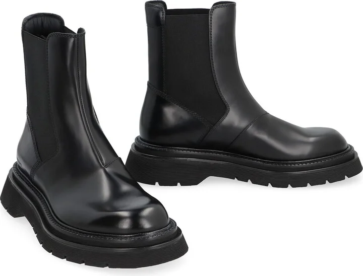 DSQUARED2 Leather Chelsea Boots - Image 3