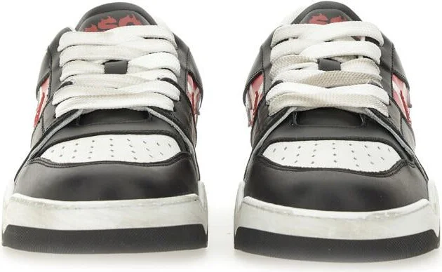 DSQUARED2 Leather Sneaker - Image 4