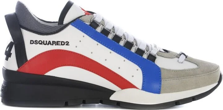 DSQUARED2 Legendary Leather Low-Top Sneakers - Image 2