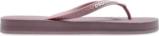 Dsquared2 Logo Detailed Flip Flops