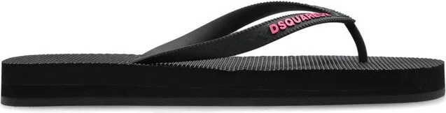 Dsquared2 Logo Detailed Flip Flops
