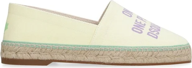 Dsquared2 Logo Detailed Slip-On Espadrilles