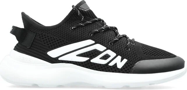 Dsquared2 Logo-Embossed Lace-Up Sneakers