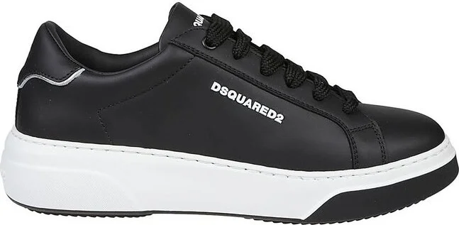 Dsquared2 Logo Embossed Low-Top Sneakers