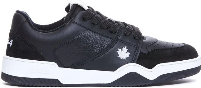 Dsquared2 Logo-Embroidered Low-Top Sneakers
