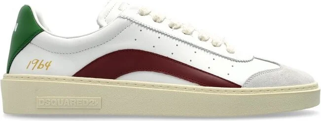 Dsquared2 Logo Patch Lace Up Sneakers
