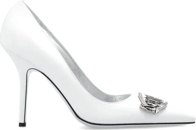 Dsquared2 Logo Plaque Pointed-Toe Pumps