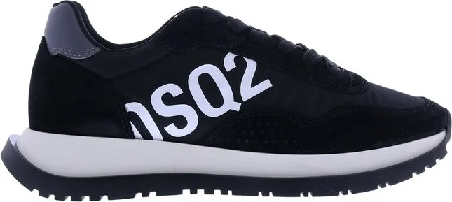 Dsquared2 Logo Printed Lace-Up Sneakers