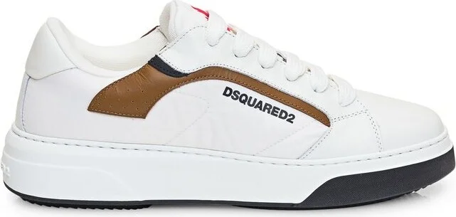 Dsquared2 Logo Printed Lace-Up Sneakers