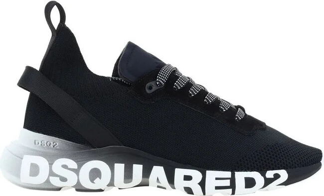 Dsquared2 Logo Printed Lace-Up Sneakers