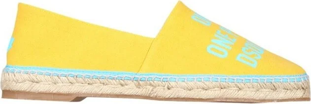 Dsquared2 Logo Slogan Jacquard Espadrilles