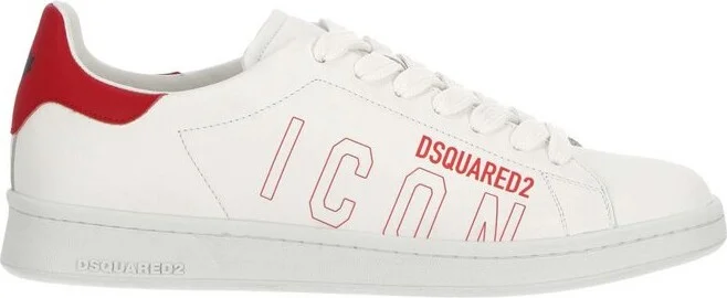 Dsquared2 Maple-Leaf Lace-Up Sneakers