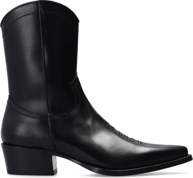 Dsquared2 Pointed-Toe Ankle Boots