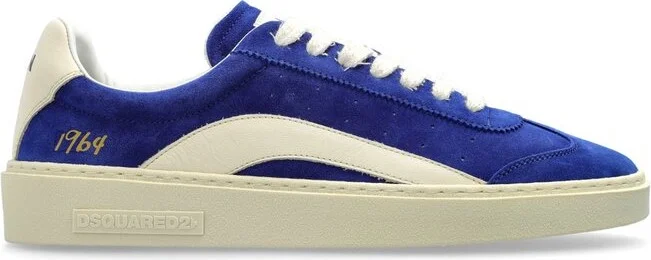 Dsquared2 Round-Toe Lace-Up Sneakers